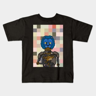 Tosca - Robotic Wonder in Pixel Art: Unveiling NFT Tosca on TeePublic Kids T-Shirt